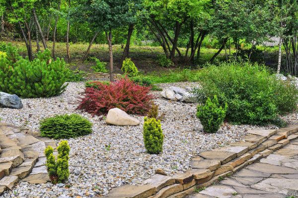 Rock Landscaping in Sebring