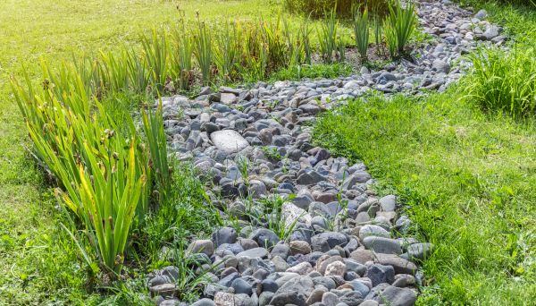 River Rock Garden Installation in Sebring