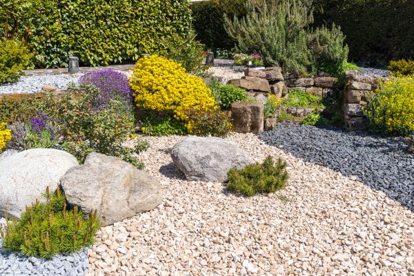 Decorative Gravel Installation in Sebring