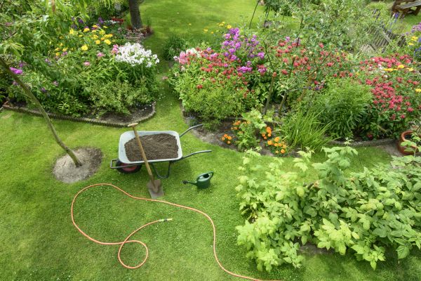 Flower Bed Construction in Sebring