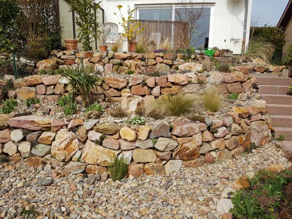 Rock Garden Construction in Sebring