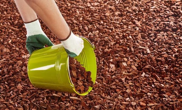 Wood Chip Landscaping in Sebring