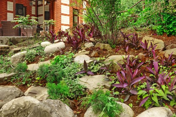 Rock Garden Landscaping in Sebring