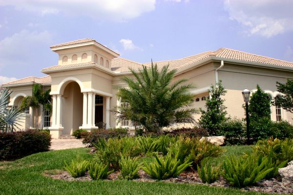 New Home Landscaping in Sebring