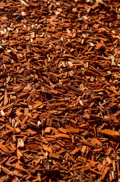 Cedar Mulch Spreading in Sebring